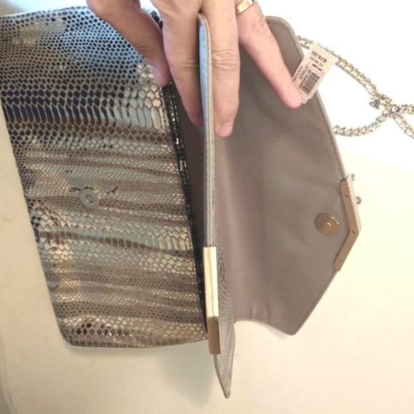 White house/black market metallic snakeskin - Picture 2 of 2